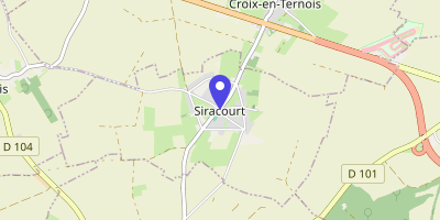 Carte OpenStreetMap — Rue de la Mairie, Siracourt
