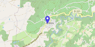 Carte OpenStreetMap — 475 rue du Bicentenaire, Ardoix