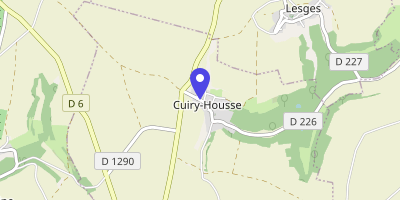 Carte OpenStreetMap — 4 rue Soissons, Cuiry-Housse