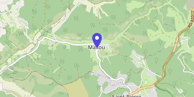 Carte OpenStreetMap — 45 rue du Mas-de-Durou, Maxou