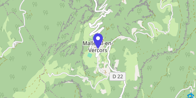 Carte OpenStreetMap — 41 rue Georges-Glénat, Malleval-en-Vercors