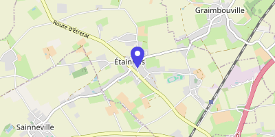 Carte OpenStreetMap — 105 rue des Anciens-Combattants, Étainhus