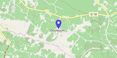 Carte OpenStreetMap — 58 route des Demoiselles-Dallet, Doulezon