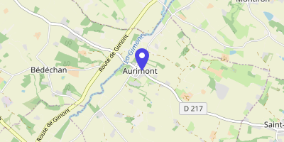 Carte OpenStreetMap — 82 route de Saint André, Aurimont