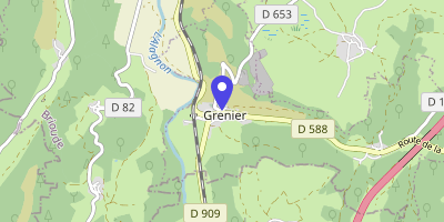 Carte OpenStreetMap — Route Impériale, Grenier-Montgon