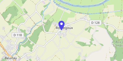 Carte OpenStreetMap — 12 rue Romagotz, Romegoux