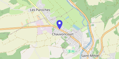 Carte OpenStreetMap — 16 rue du 150e-Régiment-d'Infanterie, Chauvoncourt