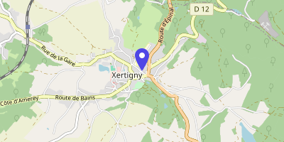 Carte OpenStreetMap — 1 le Château, Xertigny