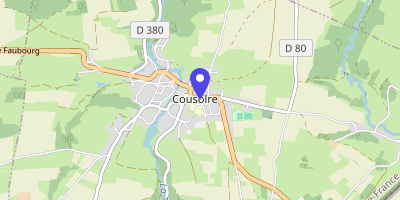 Carte OpenStreetMap — Place Charles-de-Gaulle, Cousolre