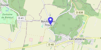 Carte OpenStreetMap — 2 rue du Clos-Saint-Jean, Boullay-les-Troux