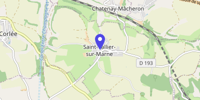 Carte OpenStreetMap — 2 rue de l'Étang, Saint-Vallier-sur-Marne