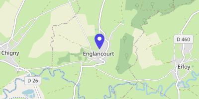 Carte OpenStreetMap — 2 rue de la Mairie, Englancourt