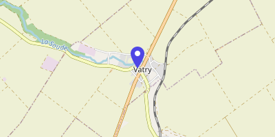 Carte OpenStreetMap — 3 rue de la Mairie, Vatry