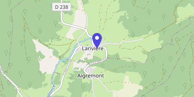 Carte OpenStreetMap — Rue Villery, Larivière-Arnoncourt