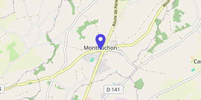 Carte OpenStreetMap — 6 rue du Pont-de-la-Roque, Monthuchon
