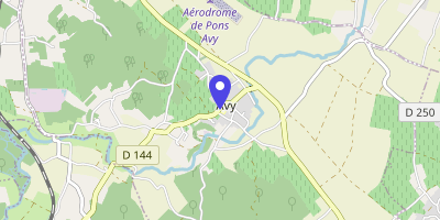 Carte OpenStreetMap — 3 route de Fléac, Avy