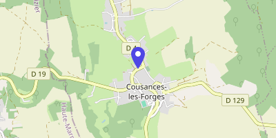 Carte OpenStreetMap — 41 rue André Lebland, Cousances-les-Forges