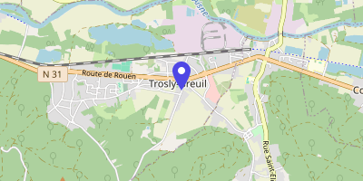 Carte OpenStreetMap — 8 rue Nigasse, Trosly-Breuil