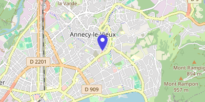 Carte OpenStreetMap — Place du 13-Juin-1940, Anglure