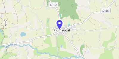 Carte OpenStreetMap — 1 place de l'Église, Plumaugat