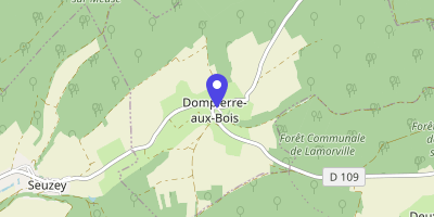 Carte OpenStreetMap — 4 place de la Mairie, Dompierre-aux-Bois