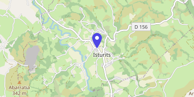 Carte OpenStreetMap — 245 route d'Ayherre, Isturits