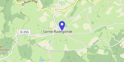 Carte OpenStreetMap — 8 route d'Uxeau, Sainte-Radegonde