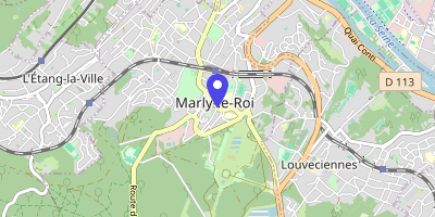 Carte OpenStreetMap — Place du Général-de-Gaulle, Marly-le-Roi