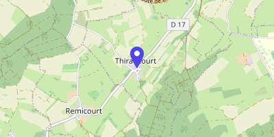Carte OpenStreetMap — 192 rue de France, Thiraucourt