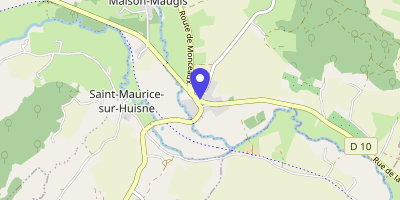 Carte OpenStreetMap — 143 rue du Perche, Cour-Maugis-sur-Huisne