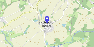 Carte OpenStreetMap — 1 rue de la Mairie, La Chapelle-Thémer