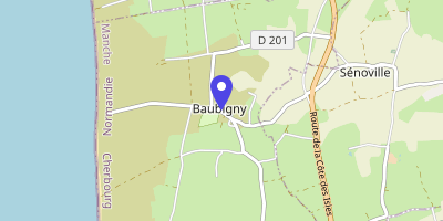 Carte OpenStreetMap — 38 Village-de-l'Église, Baubigny