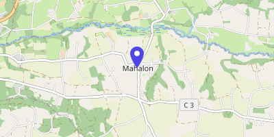 Carte OpenStreetMap — 1 place de la Mairie, Mahalon