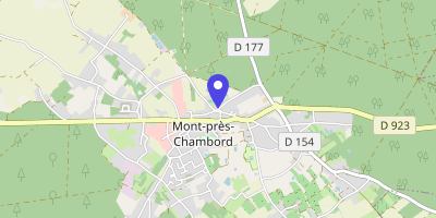 Carte OpenStreetMap — 4 place du 8-Mai-1945, Mont-près-Chambord