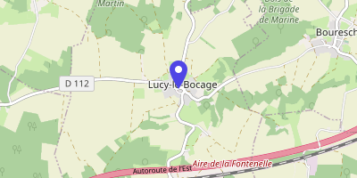 Carte OpenStreetMap — 5 route de Marigny, Lucy-le-Bocage