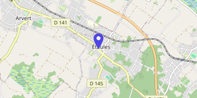Carte OpenStreetMap — 27 rue Charles-Hervé, Étaules