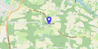Carte OpenStreetMap — 91 route de Zioubane, Perquie