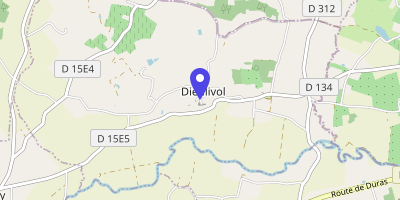 Carte OpenStreetMap — 27 Impasse de l'Église, Dieulivol