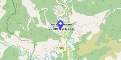 Carte OpenStreetMap — Avenue de l'Enclos, Saint-Étienne-Vallée-Française