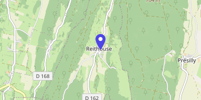 Carte OpenStreetMap — 1 rue de l'Église, Reithouse