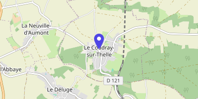 Carte OpenStreetMap — 6824 rue Principale, Le Coudray-sur-Thelle