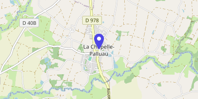Carte OpenStreetMap — 1 rue de l'École, La Chapelle-Palluau