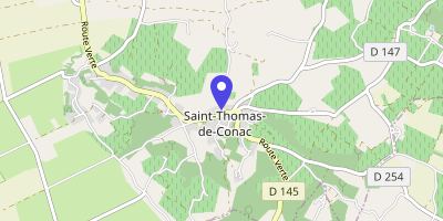 Carte OpenStreetMap — 2 place des Anciens-Combattants, Saint-Thomas-de-Conac