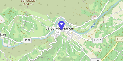 Carte OpenStreetMap — avenue Guy-Malé, Latour-de-France