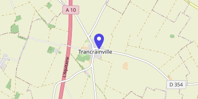 Carte OpenStreetMap — 6 rue de la Mairie, Trancrainville
