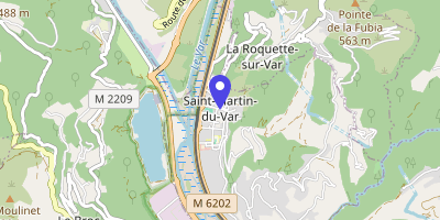 Carte OpenStreetMap — Place Alexis-Maiffredi, Saint-Martin-du-Var