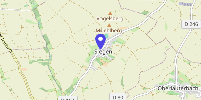 Carte OpenStreetMap — 44 rue Principale, Siegen