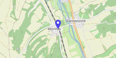 Carte OpenStreetMap — 2 route de Tonnerre, Vézinnes
