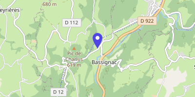 Carte OpenStreetMap — 18 rue de la Rongiaire, Bassignac