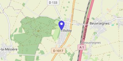 Carte OpenStreetMap — 44 rue de Flandre, Tilloloy